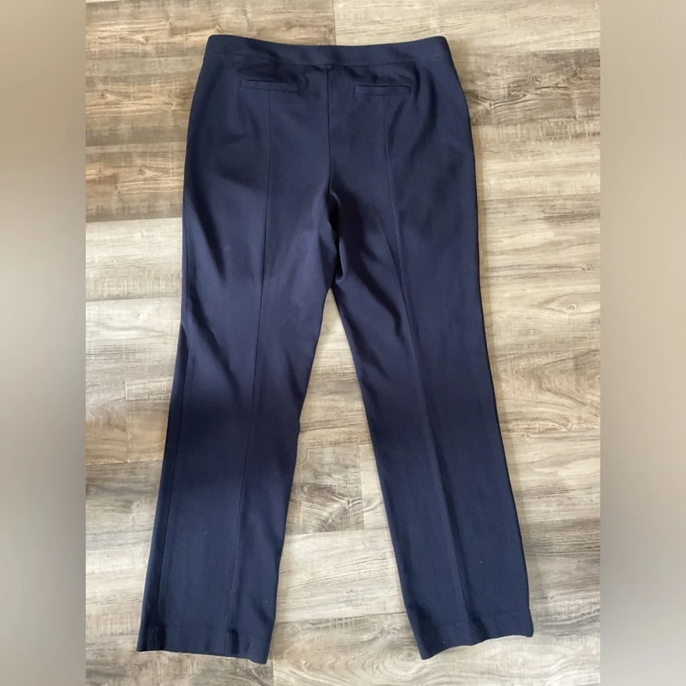 Tory Burch Navy Blue Tailored Dress Pants XL